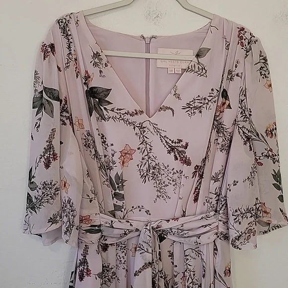 Floral Pink Maxi Dress - Picture 4 of 14